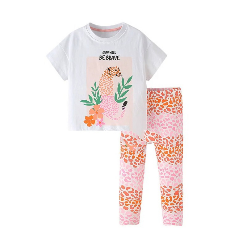 Conjunto Infantil para Meninas Hello Girls