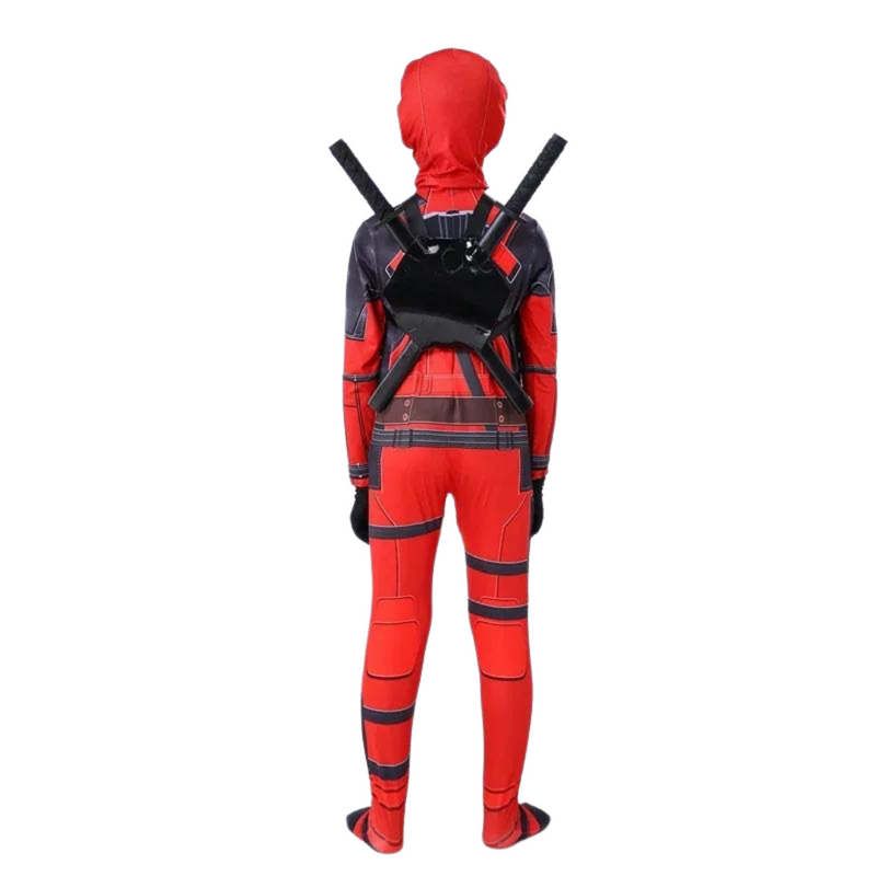 Fantasia Infantil Deadpool para Meninos – Halloween e Cosplay Completo Loja de Fantasia Infantil Universo dos Pequenos