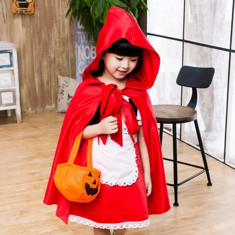 Fantasia Infantil Feminina Chapeuzinho Vermelho