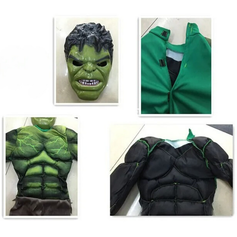 Fantasia Infantil Masculina do Hulk