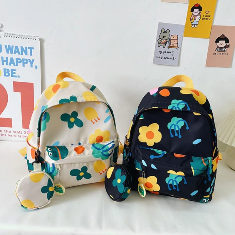 Mochila Floral Infantil – Mochila Escolar e de Viagem para Meninas Loja de Mochila Infantil Universo dos Pequenos 