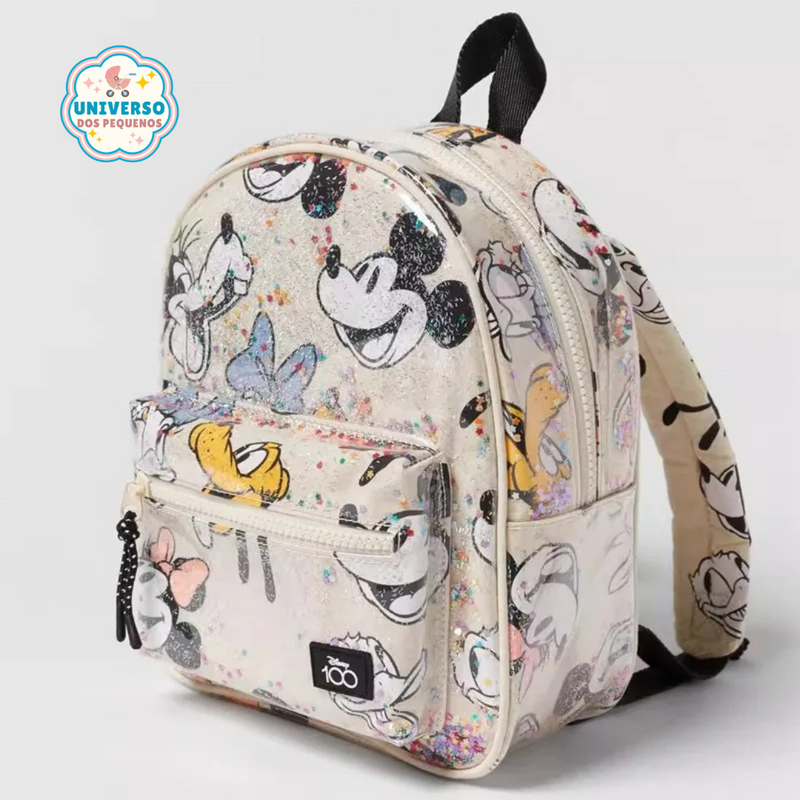 Mochila Infantil Unissex Mickey e Sua Turma