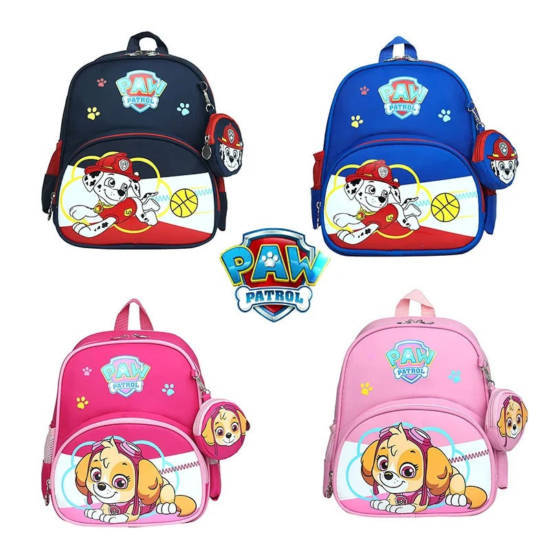 Mochila Infantil dos Patrulheiros Caninos + Porta Moedas