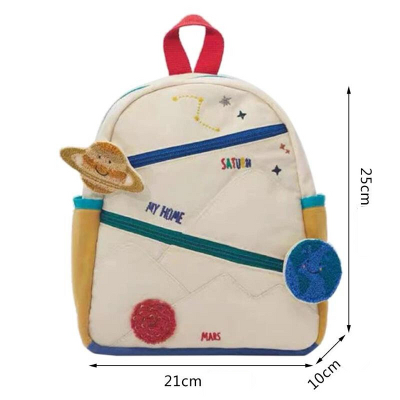 Mochila Infantil em Algodão Planet