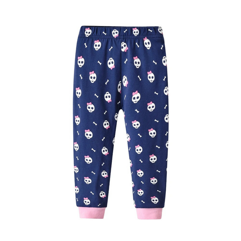 Pijama Infantil Menina Esqueleto Fofo