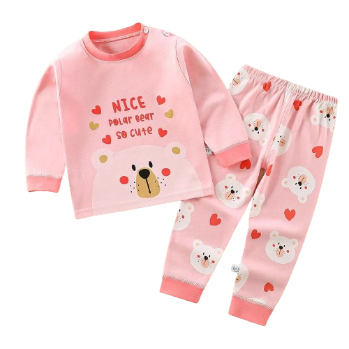 Pijama Infantil de Blusa Manga Longa e Calça UP-1122