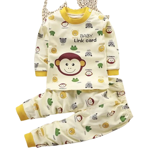 Pijama Infantil de Blusa Manga Longa e Calça UP-1122