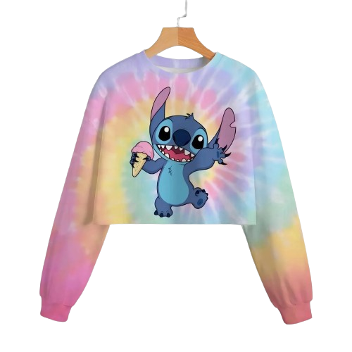 Blusa Manga Longa Infantil Stitch | Conforto e Estilo para Fãs do Stitch Loja de Roupas Infantil Universo Dos Pequenos