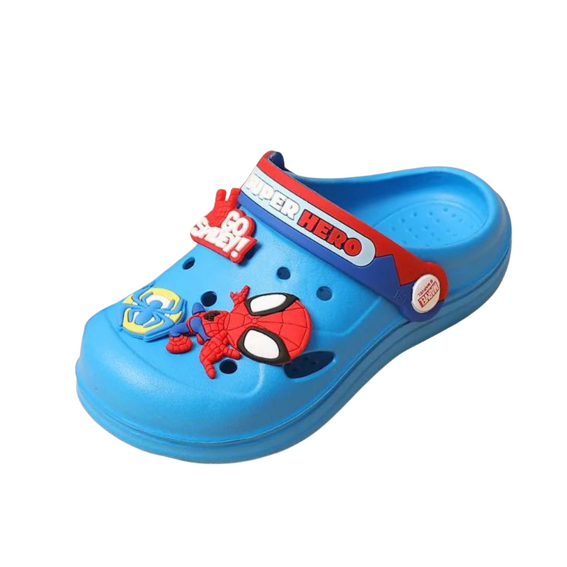 Sandália Crock Infantil Masculina Homem Aranha