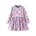 Vestido Infantil Feminino em Algodão Princess Girls